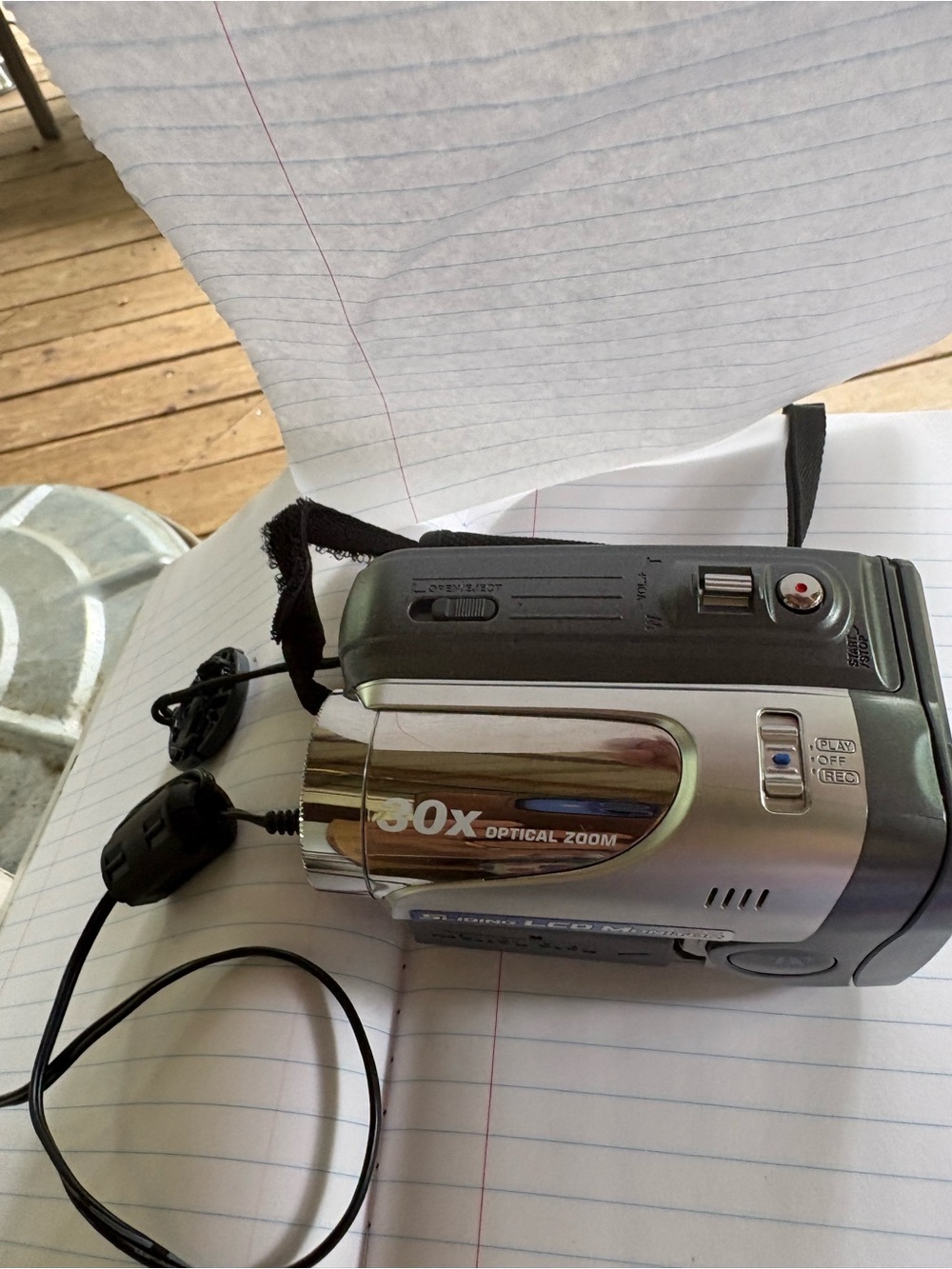 Silver Handheld Camcorder - Compact Video Camera - Picture 12 of 16